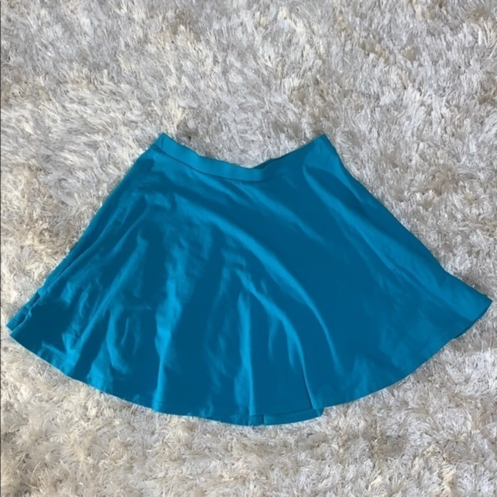 Forever 21 skater‎ skirt blue